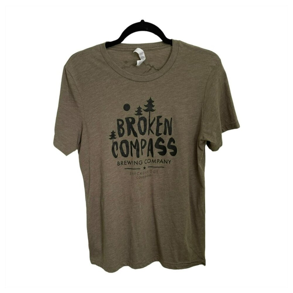 Breckenridge Colorado Broken Compass Brewing Company T-shirt Men's Size M